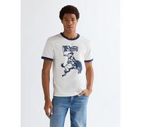 Wrangler Regular Ringer Tee Worn White Talla L