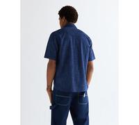 Wrangler Regular Short Sleeve Western Shirt Indigo Blue Talla XL