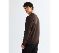 Wrangler Regular Small Graphic Crew Sweatshirt Chocolate Torte Talla XL
