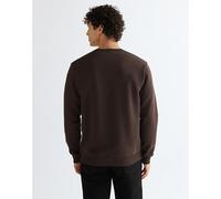 Wrangler Regular Small Graphic Crew Sweatshirt Chocolate Torte Talla XL