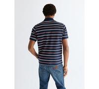 Wrangler Regular Stripe Polo Shirt Navy Talla L