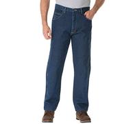 Wrangler Relaxed Fit Jean Jeans, Azul Marino (Antique Navy), 38W x 30L para Hombre