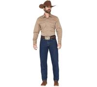 Wrangler Relaxed Fit Jean Jeans, Mezclilla índigo Vintage, 32W / 34L para Hombre