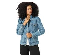 Wrangler Relaxed Fit Memory Maker Jean Jacket Chaqueta, Lavabo, S para Mujer
