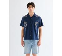 Wrangler Relaxed W Resort Shirt Navy Floral Talla L