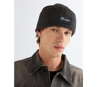 Wrangler Ribbed Wool Beanie Dark Grey Talla OS