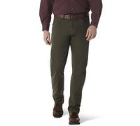 Wrangler Riggs - Pantalones de Trabajo para Hombre, Pantalones técnicos, Loden, 35W x 32L