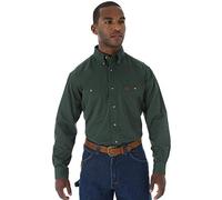 Wrangler Riggs Workwear by Men's Big and Tall Logger Shirt,Forest Green,X-Large Tall
