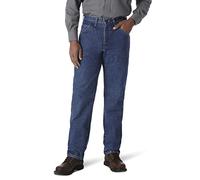 Wrangler Riggs Workwear FR - Jeans de Ajuste Relajado Resistentes al Fuego para Hombre, Medium Fade, 34W x 32L