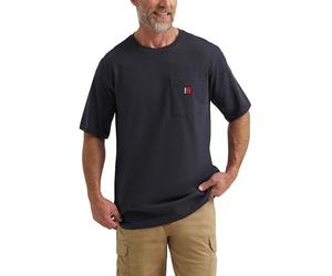 Wrangler Riggs Workwear Men's Big & Tall Pocket T-Shirt, Navy, XXX-Large