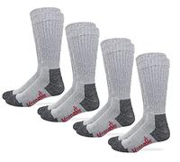Wrangler Riggs Workwear Over The Calf Work Boot Socks 4 Pair Pack Calcetín Casual, Gris, Large 2 para Hombre