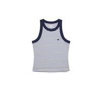 Wrangler Ringer Tank Camiseta, Color Azul, XXL Mujeres