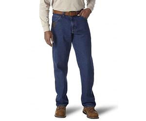 Wrangler Ripstop Carpenter Jean Jeans, Antique Indigo 020, 44W x 32L para Hombre