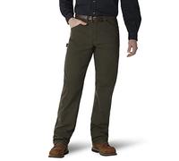 Wrangler Ripstop Carpenter Jean Jeans, Loden, 34W x 32L para Hombre