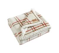 Wrangler Ropa de Cama Sherpa Reversible de Felpa ultrasuave para decoración del hogar, para Todas Las Estaciones Manta, Forro Polar, Colt Bright Orange, 50 x 60