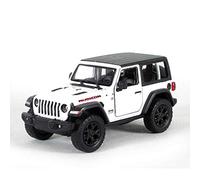 Wrangler Rubicon Réplica 5 "Hardtop nuevo Off Road 4x4 Diecast modelo de juguete coche blanco