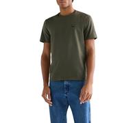 Wrangler Sign Off tee T-Shirt, Azul Oscuro, L Hombres