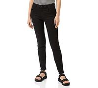 Wrangler Skinny Jeans para Mujer, Black 36g, 26W / 32L