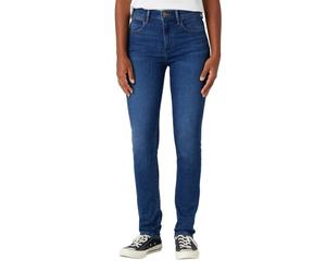 Wrangler Slim Authentic Love Denim Blue Jeans Talla: W31L30 | Pantalones Pitillo Outlet | Mujer | Azul
