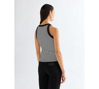 Wrangler Slim Ringer Tank Black Talla XS