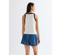 Wrangler Slim Ringer Tank Worn White Talla S