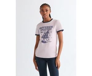 Wrangler Slim Ringer Tee Evening Haze Talla XS