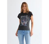 Wrangler Slim Shrunken Band Tee Faded Black Talla XS