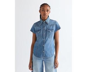Wrangler Slim Stylized Lightweight Western Shirt Hazy Horizon Talla XS