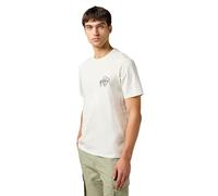 Wrangler Small Graphic tee Camiseta, Blanco Vintage, XL Hombres