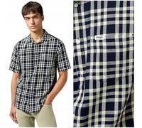 Wrangler SS 1 Pkt Shirt Camiseta, Crepe Indigo, L Hombres