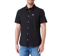Wrangler SS 1 Pkt Shirt Camiseta, Negro, S Hombres