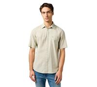 Wrangler SS 1 Pkt Shirt Camiseta, Té, L Hombres