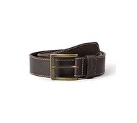 Wrangler Stitched Belt Cinturón, Mid Brown, 85 para Hombre