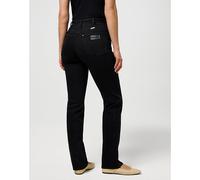 Wrangler Straight Jeans, Nebula Black, 29W / 32L Mujeres