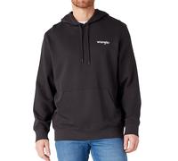 Wrangler - Sudadera Con Capucha Para Hombre Regular Fit Con Logo Negra