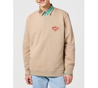 Wrangler Small Logo Crew Sudadera, Timberwolf, XL para Hombre