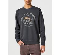 Wrangler Sudadera de hombre. Negro L