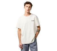 Wrangler Wrangler - Camiseta de manga corta de hombre. Crudo Talla 4