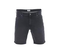 Wrangler Texas - Pantalones Vaqueros Cortos elásticos para Hombre, Corte Regular, algodón, Bermudas, Verano, Color Azul y Negro, w30, w31, w32, w33, w34, w36, w38, w40 - Cash Black - W30