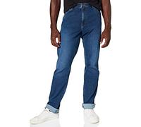 Wrangler Texas Slim Jeans, Color Azul, 40W x 30L para Hombre