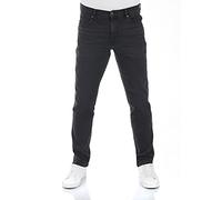Wrangler Texas Slim, Vaqueros Classic para Hombre, Black Crow, 38W / 36L