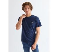 Wrangler Two-Pack Regular Sign Off Tees True Navy&Black Talla L