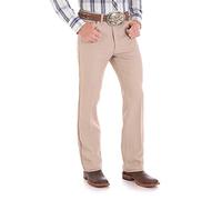 Wrangler Vaquero Wrancher Wrancher Wrancher para Hombre, Oscuro Beige, 28W/30L