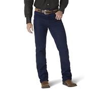 Wrangler Vaqueros Ajustados de Corte Vaquero para Hombre, Elástico Índigo, 34W x 32L
