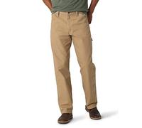 Wrangler Vaqueros Carpenter para Hombre, Relaxed Fit, Straight Leg, Marrón (Acrílico), 36W / 30L