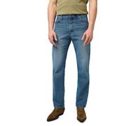 Wrangler Vaqueros para hombre 13 MWZ Corte regular Pierna recta Breeze Hunter Azul denim 32W/32L