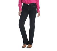 Wrangler Vaqueros Q-Baby de equitación Corte de Vaquera Midrise Jean. - Azul -