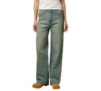 Wrangler Vaqueros Rectos Holgados para Mujer, Silver Lake, 30W / 30L