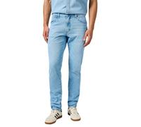 Wrangler Vaqueros River para Hombre, Corte cónico, Pierna cónica, Azul Claro, 36W x 32L