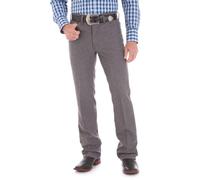 Wrangler Vestido Wrangler para hombre, ajuste regular, color gris jaspeado, 40 x 29